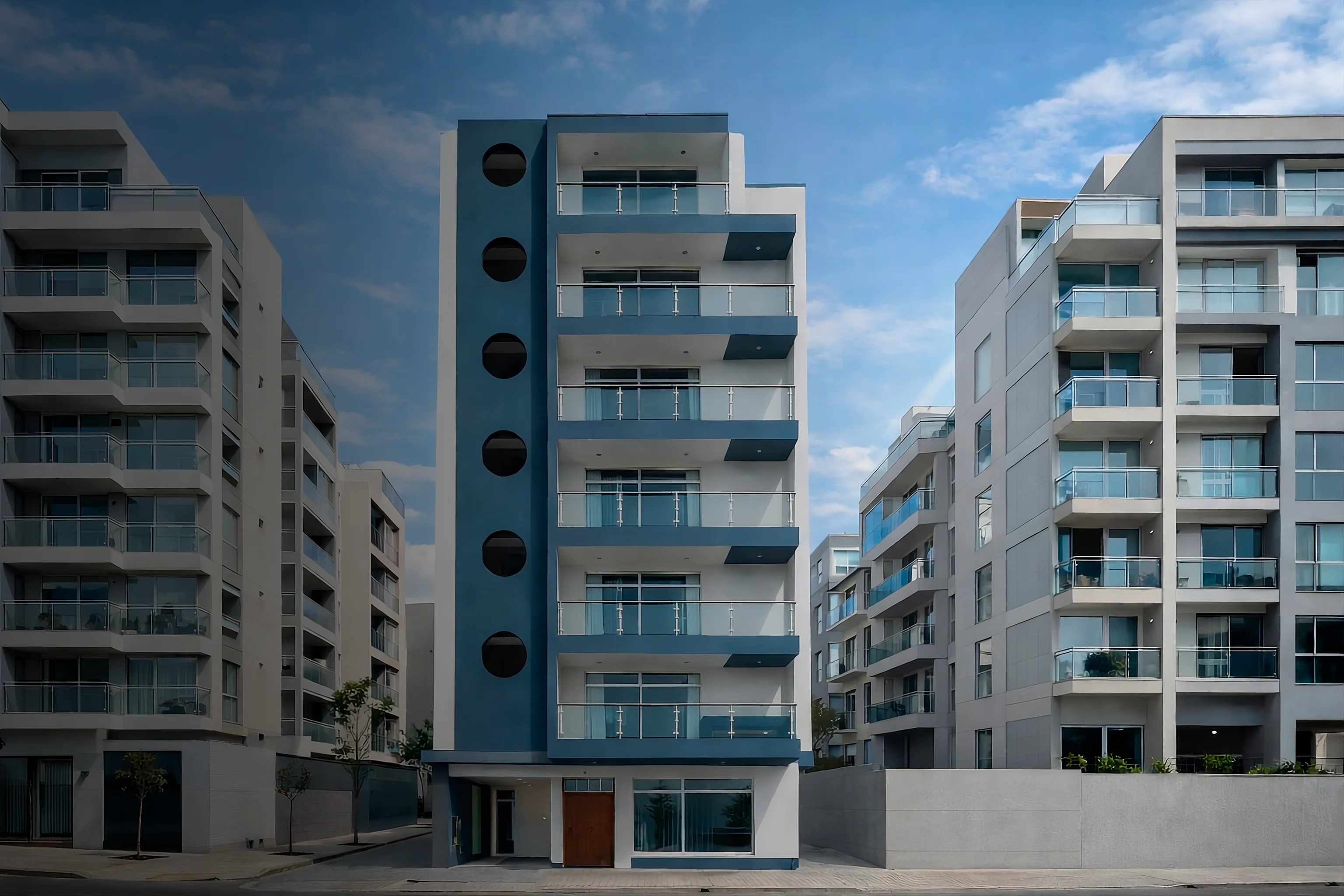 Proyecto de construcción moderno en Lima